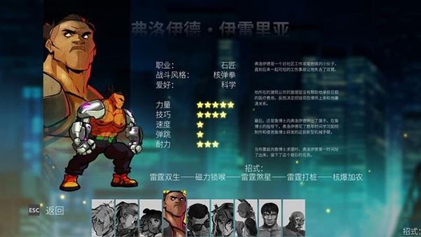 怒之铁拳4游戏角色介绍4